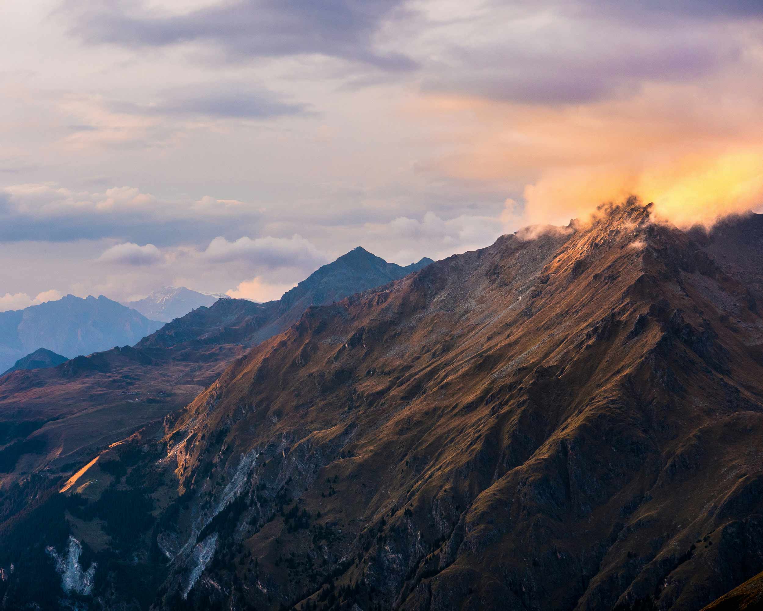 Verbier, berg